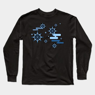 Ice flakes for my winter day Long Sleeve T-Shirt